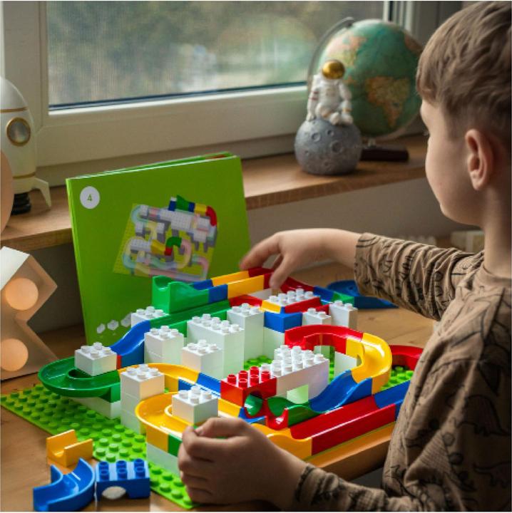 Image du produit Hubelino Piste de billes : Kit de construction KIGA 2018 351 pièces SCHULVER