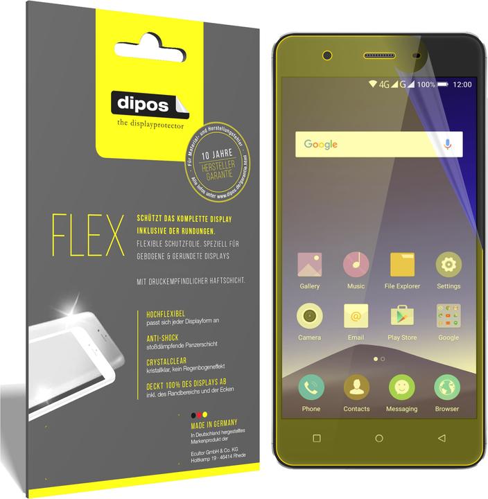 Actual product image Dipos Screen Protector Full-Cover 3D (3 Piece, Mobistel Cynus F10)