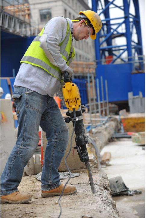 Actual product image DeWalt HEX28mm CHISEL 400mm TIP SW28