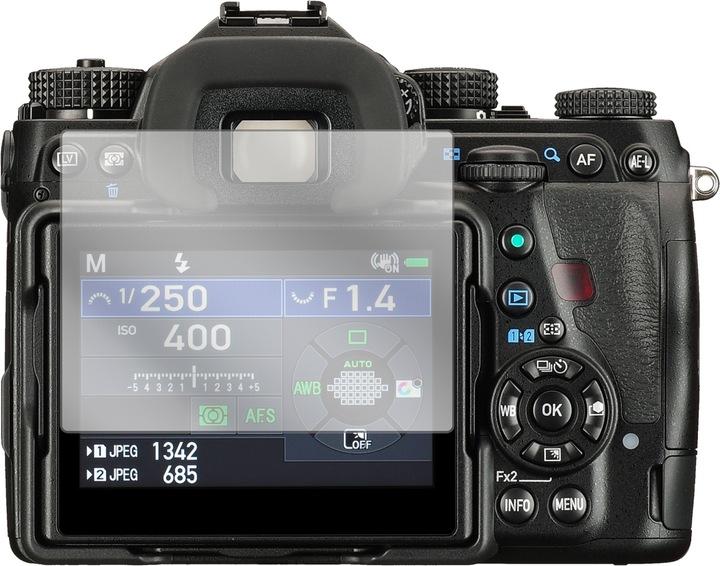 Produktbild Dipos Displayschutzfolie Crystalclear (Displayschutz, Pentax K-1 Mark II)