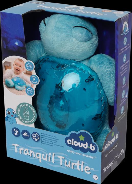 Productafbeelding Cloud B Rustige schildpad Aqua nachtlampje