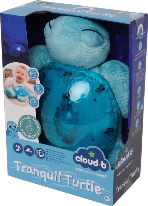 Actual product image Cloud B Tranquil Turtle Aqua