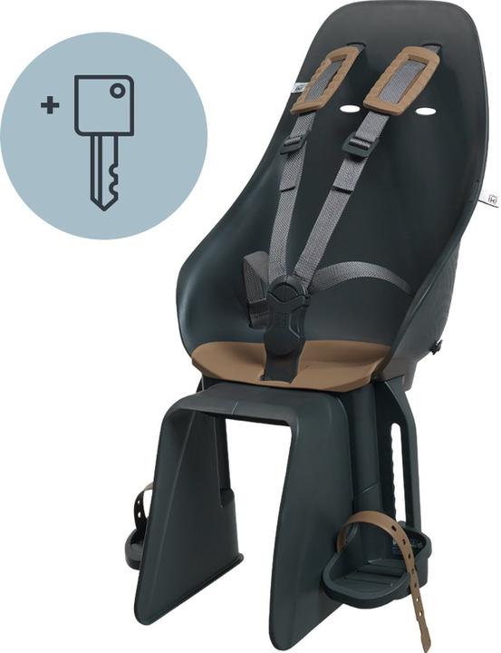 Urban Iki Sedile posteriore portante NERO/ROSSO Interruttore a chiave