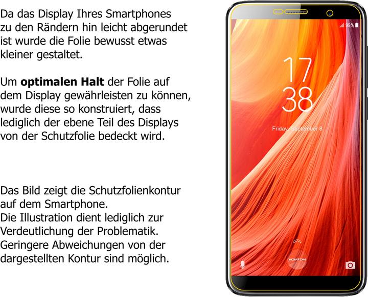 Produktbild Dipos Displayschutzfolie Antireflex (2 Stk., Homtom s7)