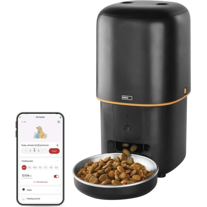 Emos GOSMART PET FEEDER 4L PET-102 (4 l), Ciotola mangime + Dosatore