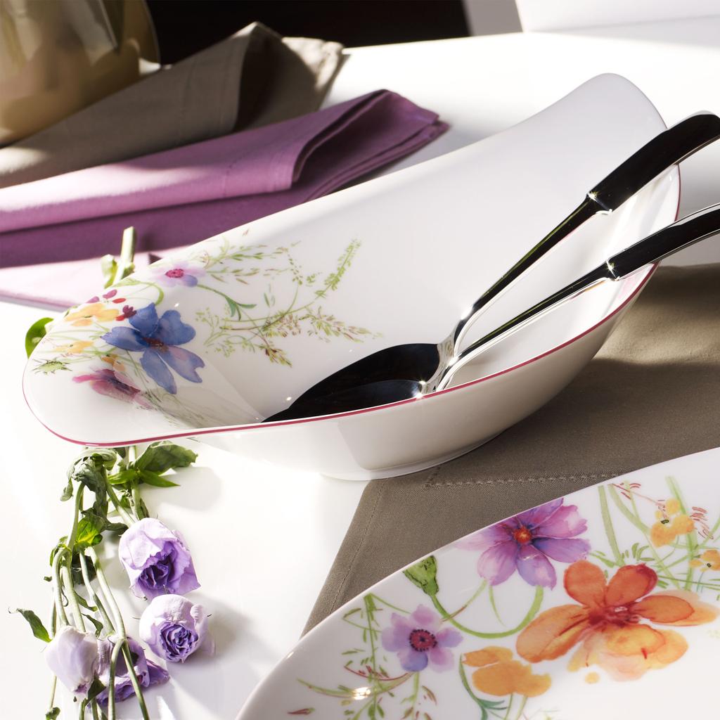 Thumbnail - Villeroy & Boch Marie Fleur, Schüssel + Schale, Weiss
