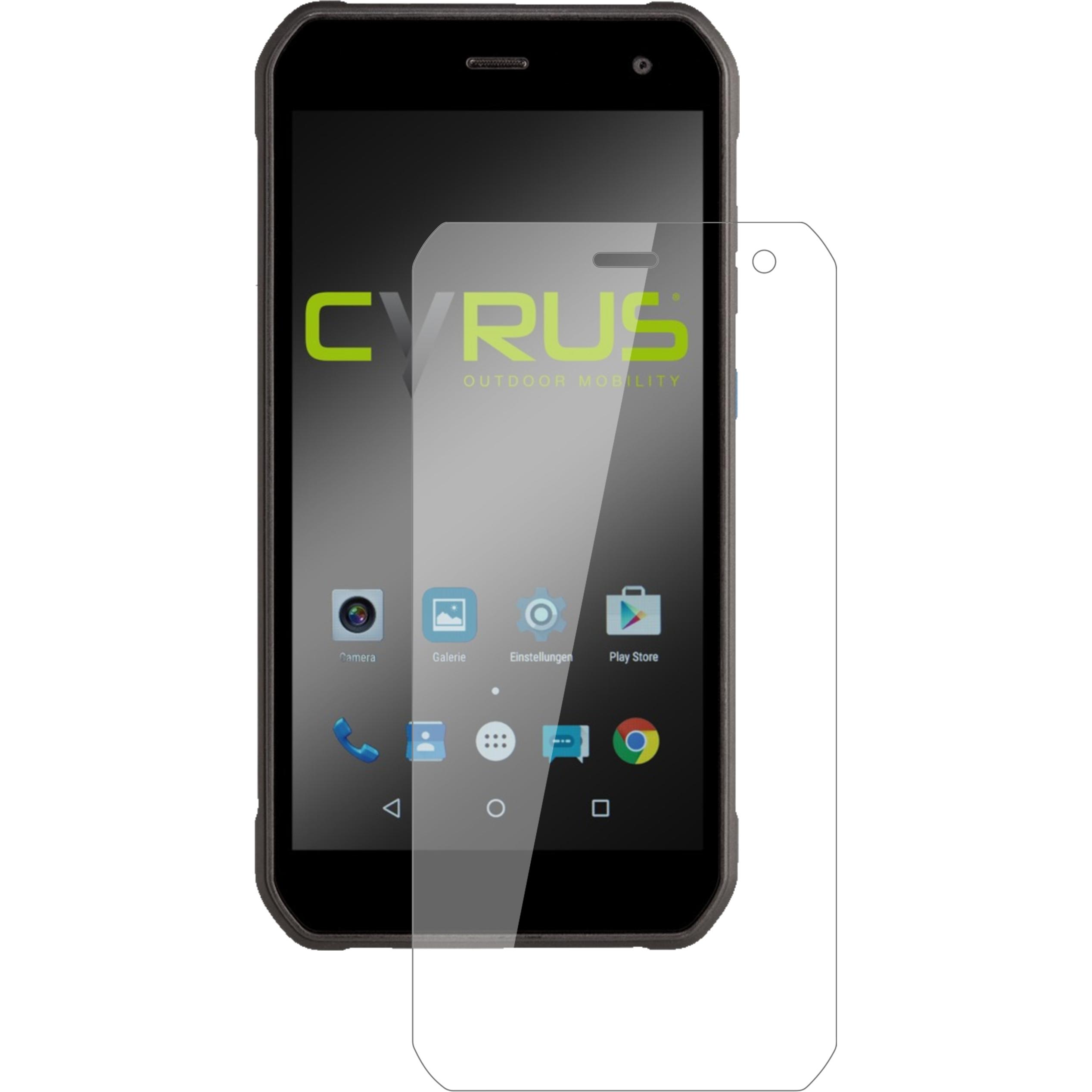 Thumbnail - Dipos Displayschutz Anti-Shock (2 Stück, Cyrus CS40), Smartphone Schutzfolie, Transparent