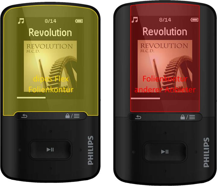 Produktbild Dipos Displayschutzfolie Full-Cover 3D