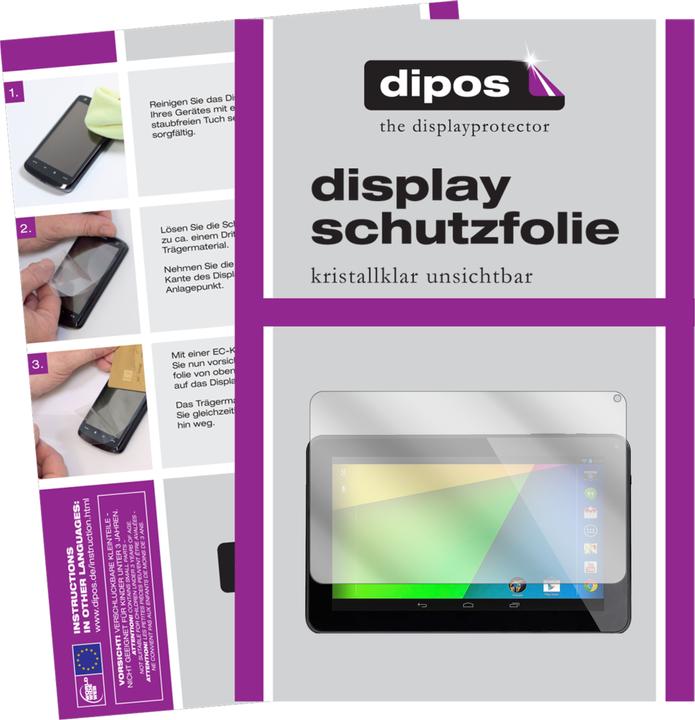 Produktbild Dipos Displayschutzfolie Crystalclear (2 Stück, Touch V10)