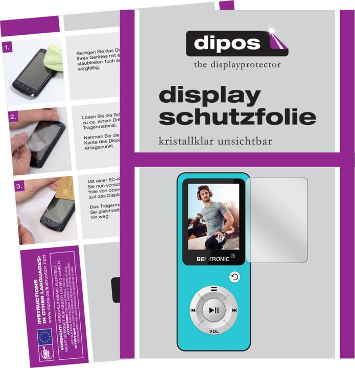 Actual product image Dipos Screen Protector Crystalclear (Screen protector)