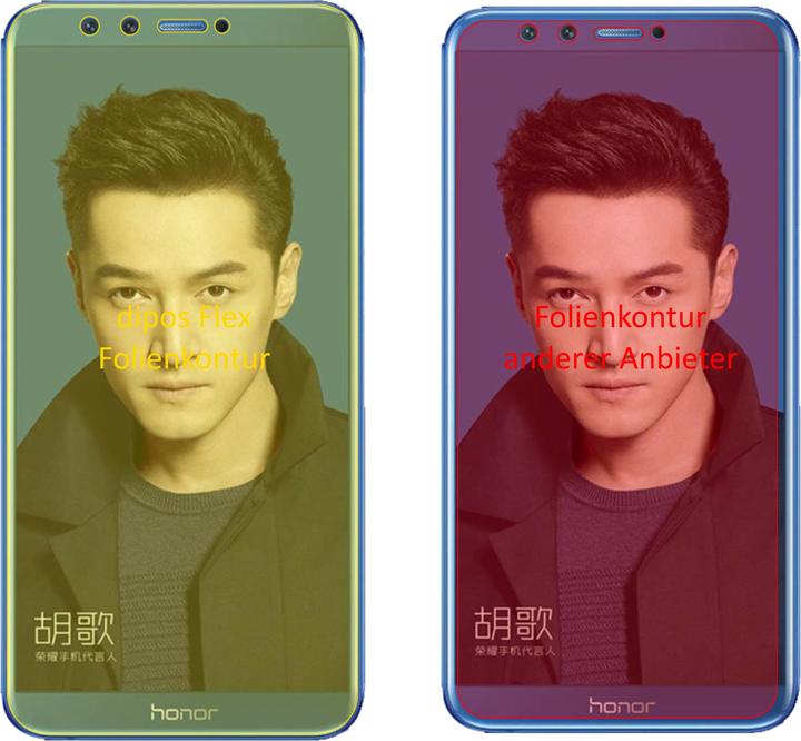 Actual product image Dipos Screen Protector Full-Cover 3D (2 pcs., Honor 9 Lite)