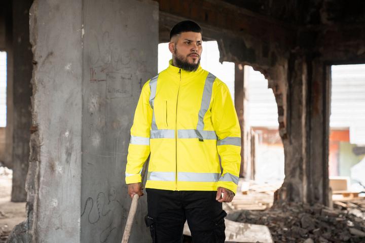 Produktbild Korntex Hi-Vis Softshell Jacke (XXL)