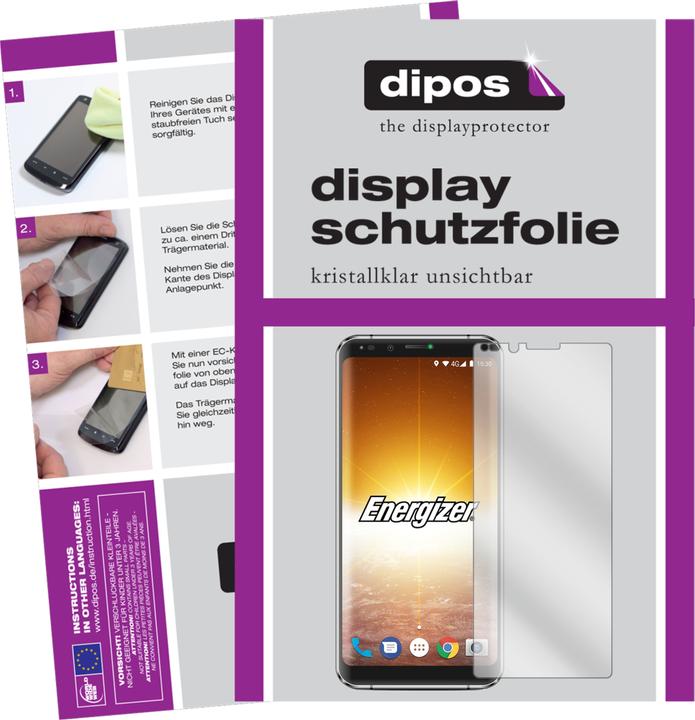 Actual product image Dipos Screen Protector Crystalclear (Energizer PowerMax P600S)