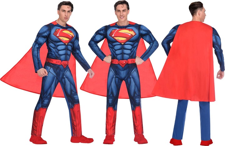 Produktbild Widmann Kostüm Superman Overall mit (L)