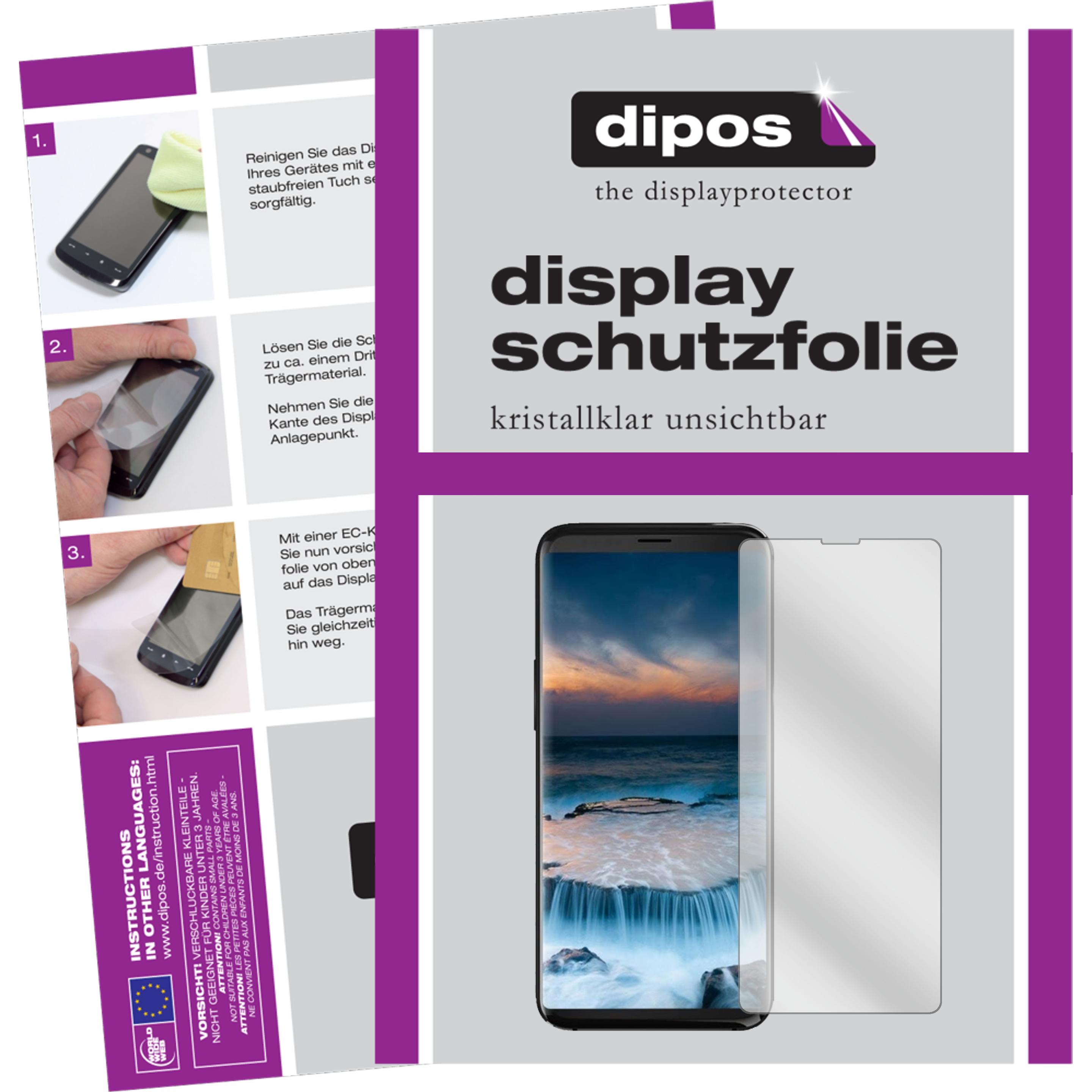 Dipos Displayschutzfolie Crystalclear (6 Stück, Uhans i8), Smartphone Schutzfolie, Transparent