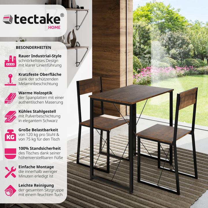 Produktbild tectake Sitzgruppe Margate