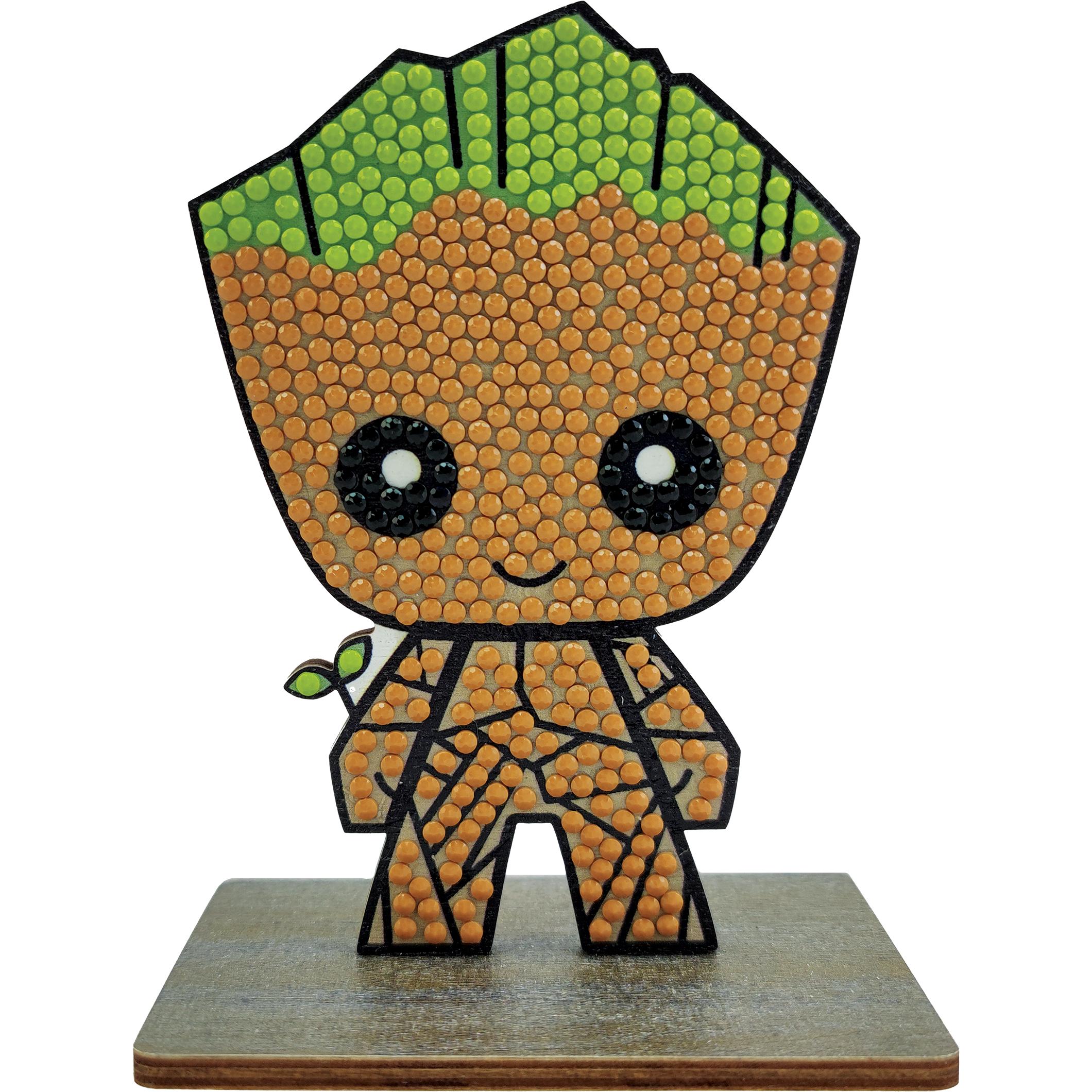 Thumbnail - Craft Buddy Groot, Crystal Art Figur ca. 11x8cm