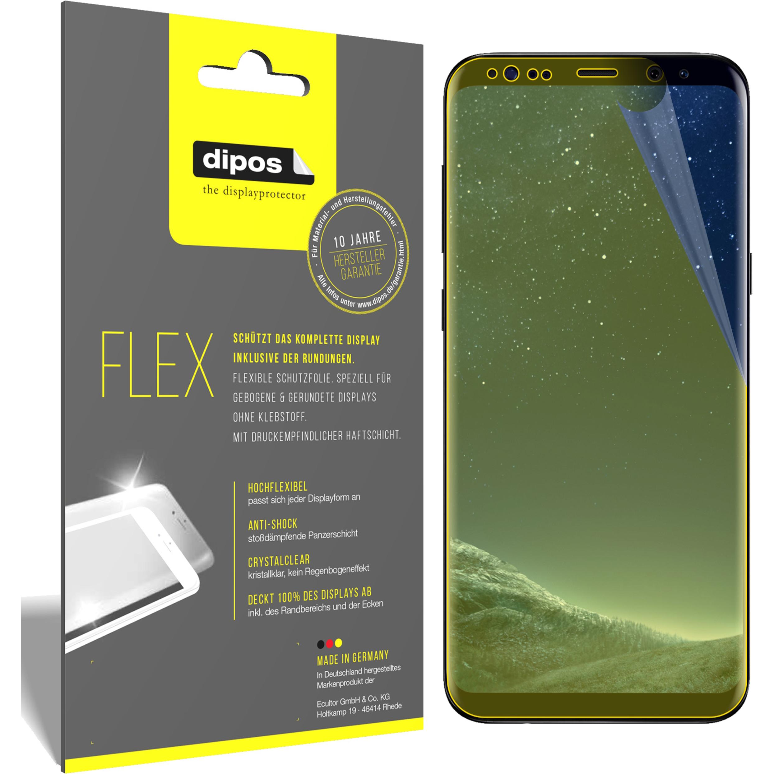 Thumbnail - Dipos Displayschutzfolie Full-Cover 3D (2 Stück, Samsung Galaxy S21), Smartphone Schutzfolie, Transparent