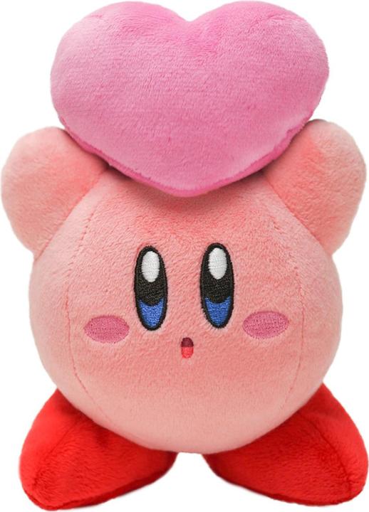 Nintendo KIRBY - Kirby avec coeur - Peluche 16cm (16 cm)