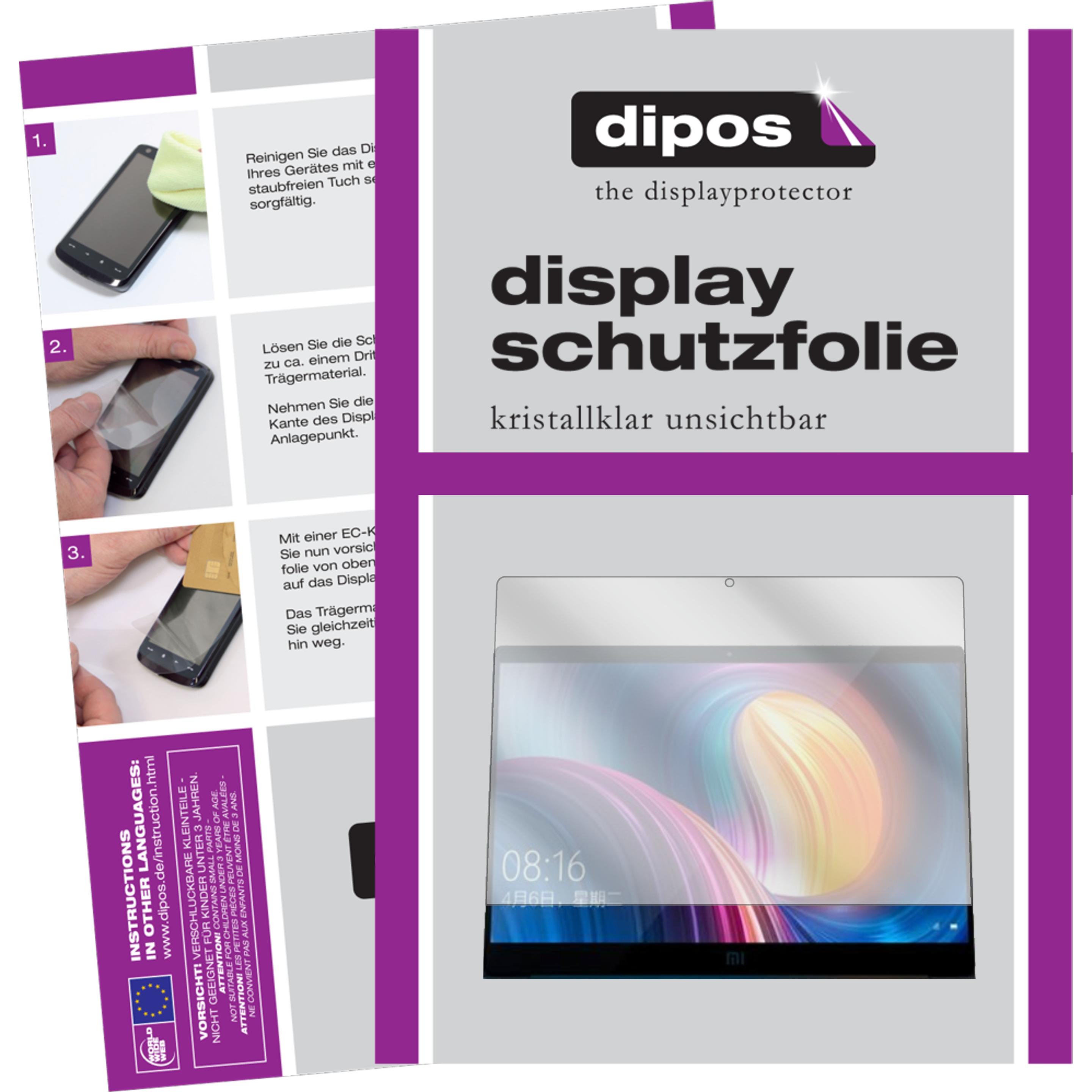 Dipos Displayschutzfolie Crystalclear (15.60", 16 : 9), Notebook Schutzfolie
