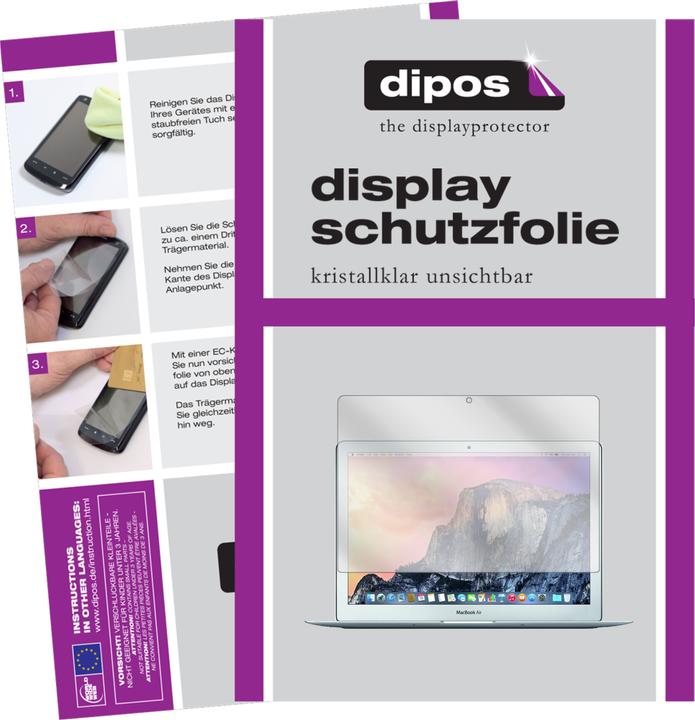 Actual product image Dipos Screen Protector Crystalclear (13", 16:9)
