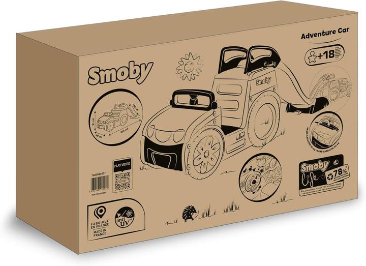 Produktbild Smoby S.Life Adventure Car