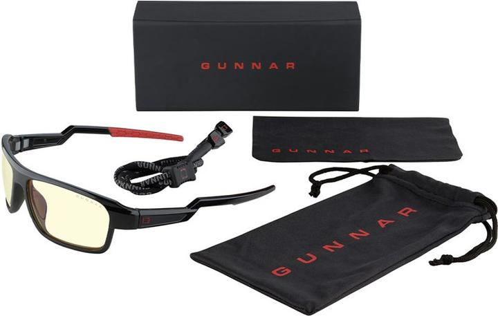 Immagine prodotto Gunnar Occhiali da gioco Lightning Bolt Onyx Amber