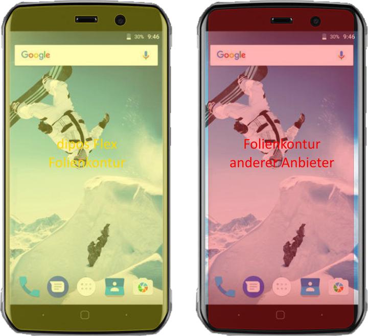 Image du produit Dipos Film de Protection d’écran Full-Cover 3D (2 pcs, Vernee Active)