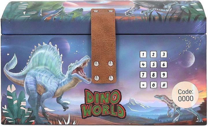 Actual product image Magni DEPESCHE DINO World Schatztruhe mit LED Code und Sound