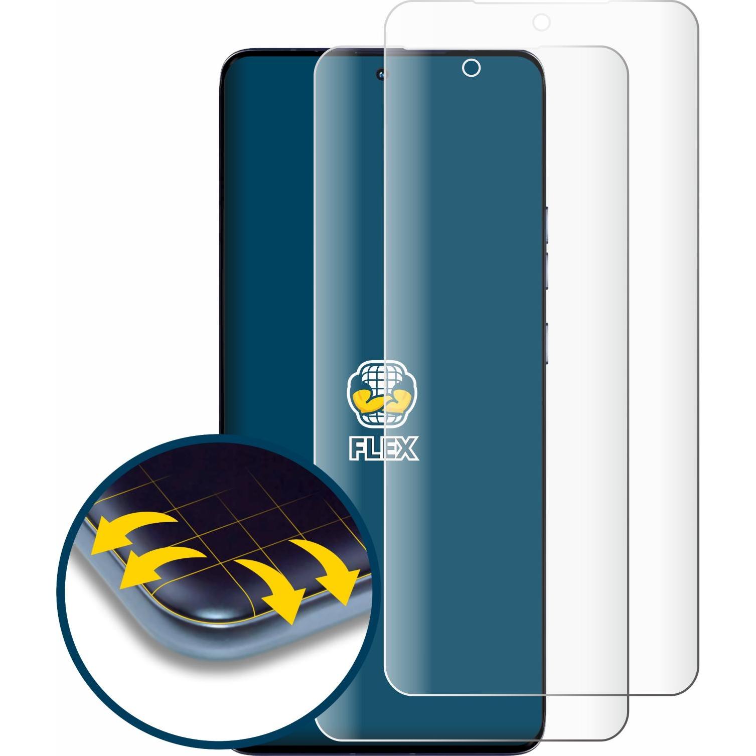 Thumbnail - BROTECT Full-Screen Displayschutz (2 Stück, Motorola Edge 50 Pro), Smartphone Schutzfolie, Transparent