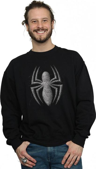Immagine prodotto Spider-Man Web Logo Felpa Uomo (3XL)