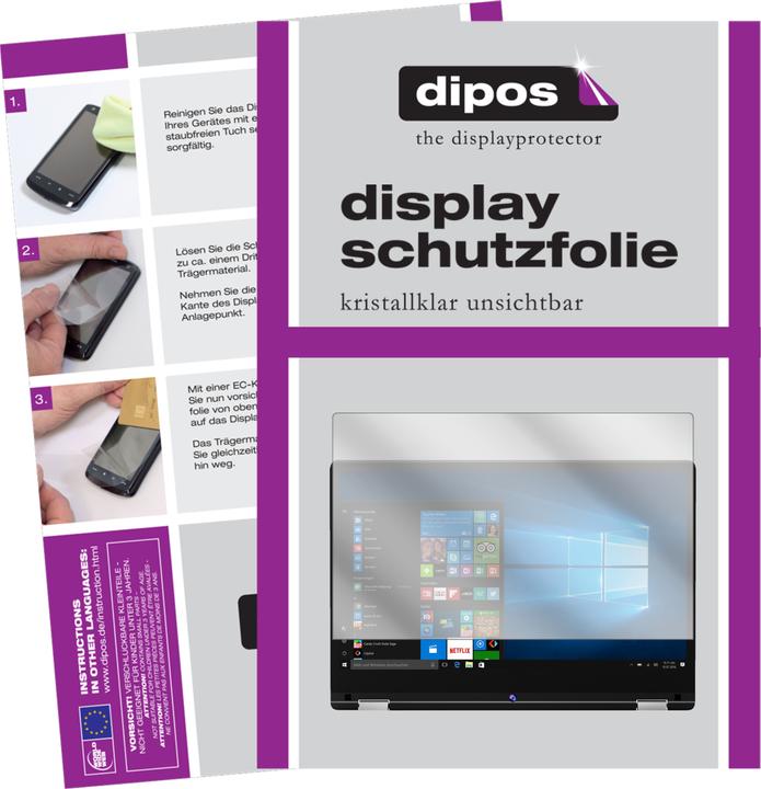 Produktbild Dipos Displayschutzfolie Crystalclear (2 Stück, Akoya E3216)