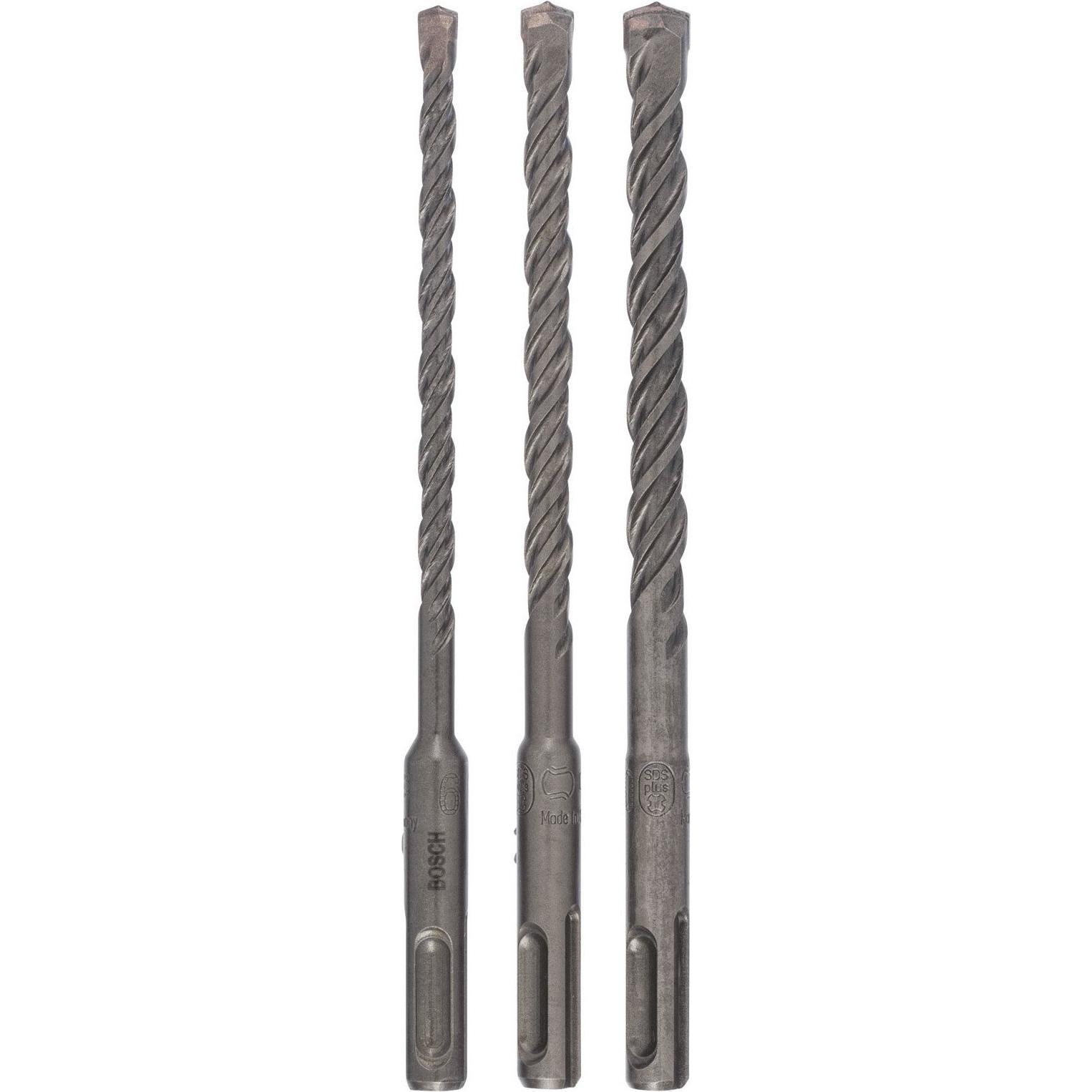 Bosch Zubehör, Bohrereinsatz, SDS plus-5 Hammerbohrer-Set, 3-tlg., 6/8/10 mm (10 mm, 8 mm, 6 mm)
