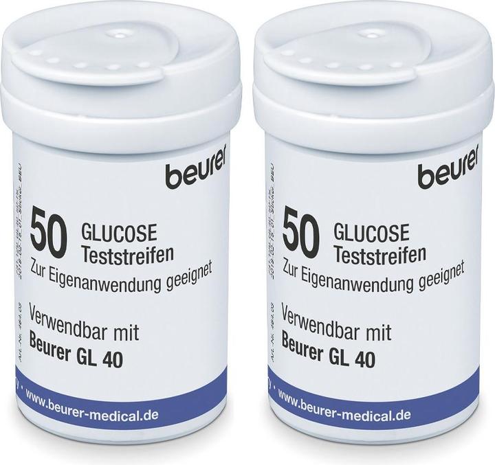 Actual product image Beurer GL 40 test strips (100 pcs.) (Test strips)