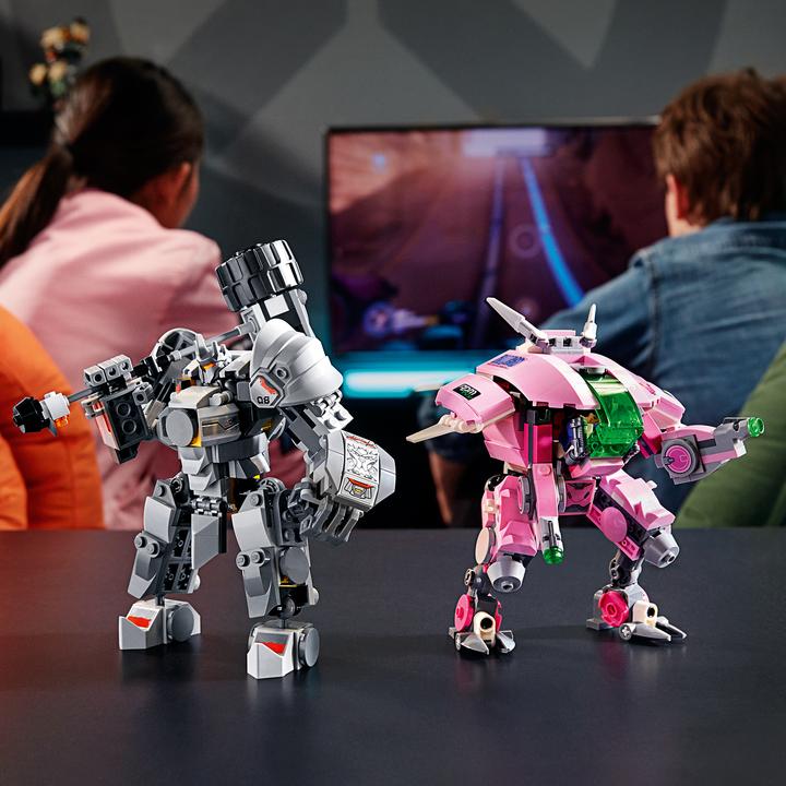 Actual product image LEGO D.Va and Reinhardt (75973, LEGO Overwatch)
