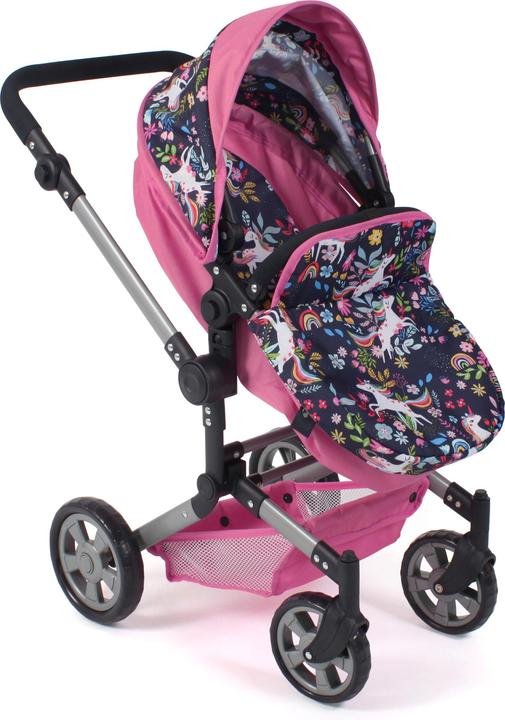 Image du produit Bayer Chic 2000 Poussette combinée pour poupées LINUS 3in1 Licorne