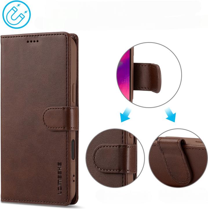 Actual product image Cover-Discount iPhone 16 - LC.IMEEKE leather case cover (Apple iPhone 16)