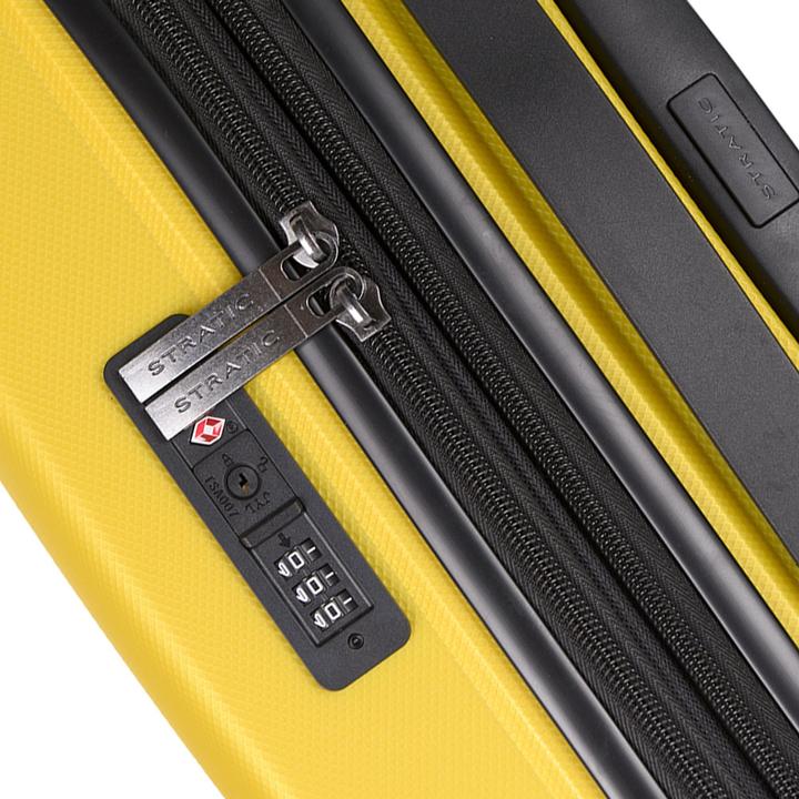 Actual product image Stratic Bright+ 4-wheel cabin trolley S 56 cm with stretch fold (37 l)