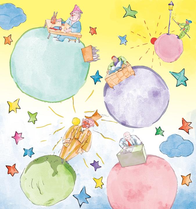 Actual product image Avenir Wassermalfarben-Buch Kleiner Prinz