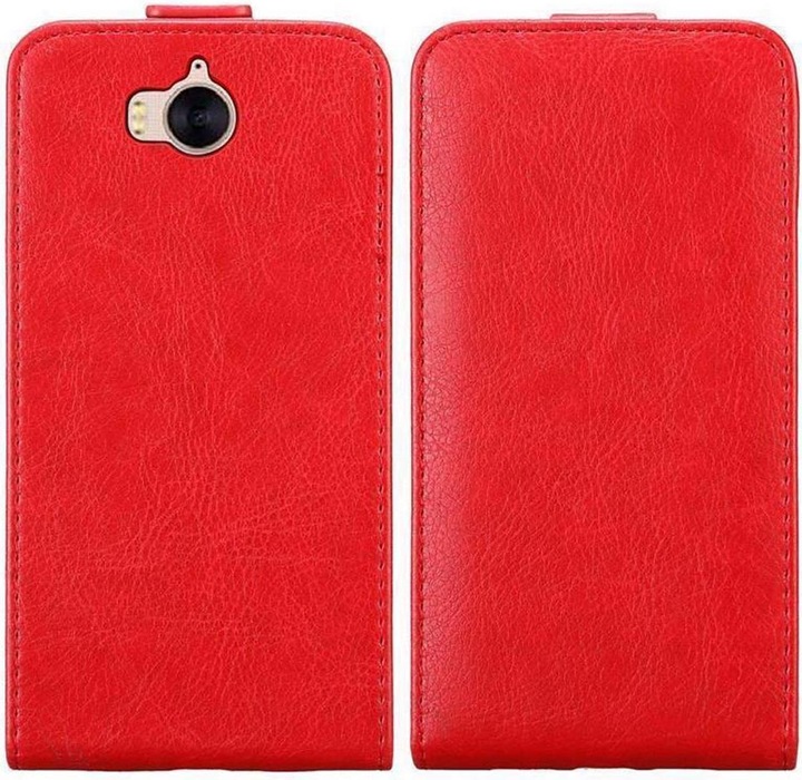 Produktbild Cadorabo Flip wie Invisible Cover (Huawei Y5 (2017), Huawei Y6 (2017))