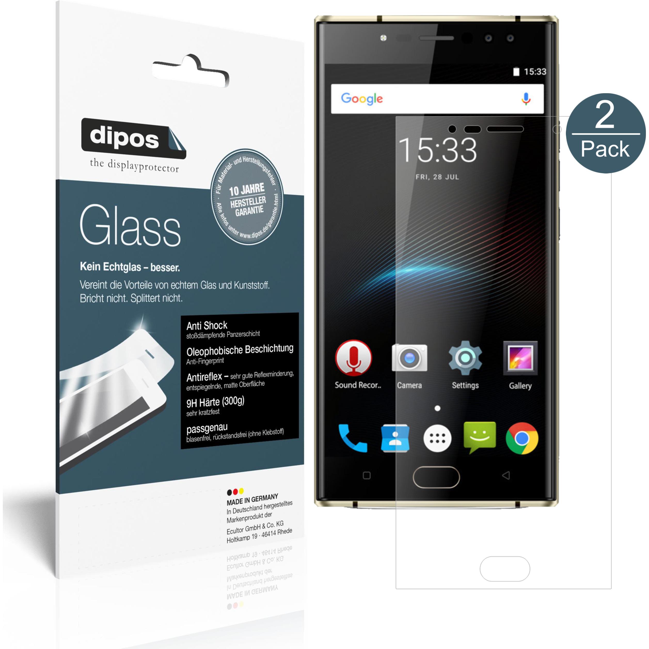 Thumbnail - Dipos Displayschutz Anti-Shock (2 Stück, LG K3), Smartphone Schutzfolie, Transparent