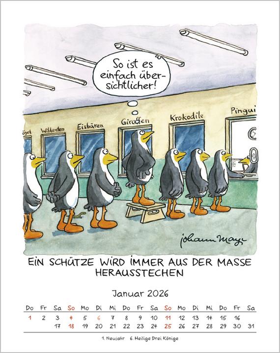 Produktbild Schtze 2026 (19 x 24 cm)