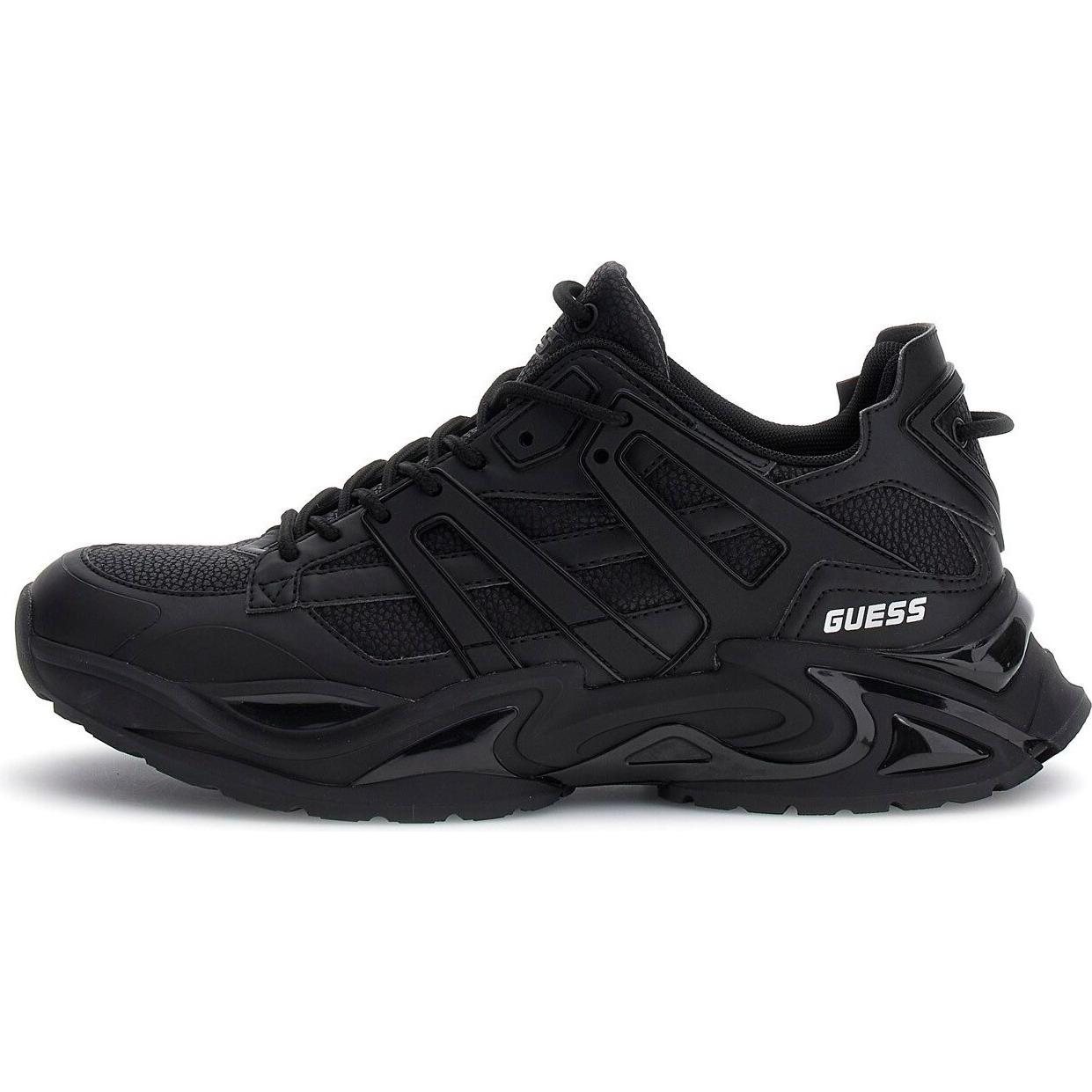 Guess, Herren, Sneaker, Belluno, Schwarz, (39)