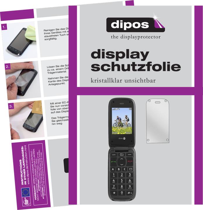 Produktbild Dipos Displayschutzfolie Crystalclear (6 Stk., Doro PhoneEasy 613)