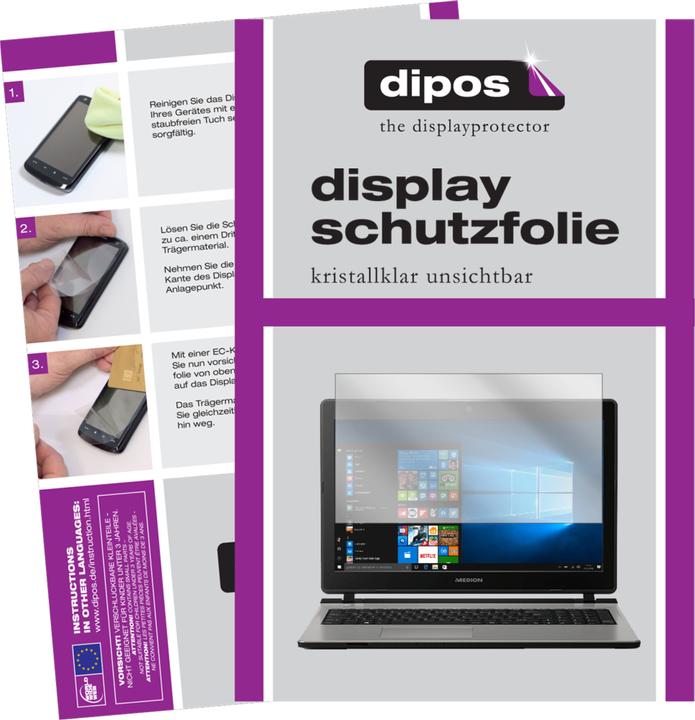 Produktbild Dipos Displayschutzfolie Crystalclear (2 Stück, Akoya E6436)