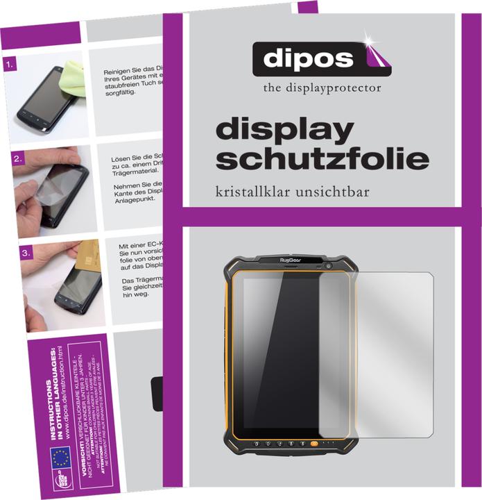 Produktbild Dipos Displayschutzfolie Crystalclear (2 Stück, RG910)