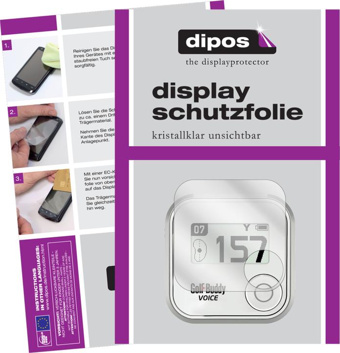 Actual product image Dipos Screen Protector Crystalclear