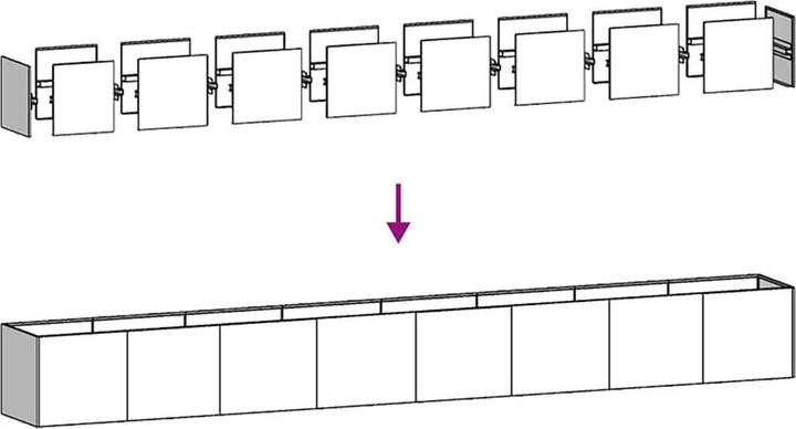 Produktbild vidaXL Pflanzkübel