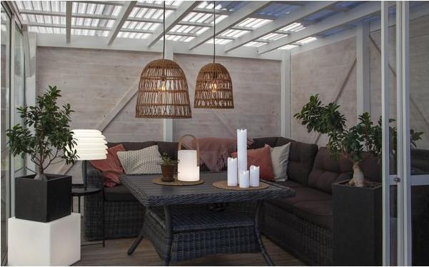 Image du produit Star Trading Lampe de jardin RHODOS 51.5 cm (E27)