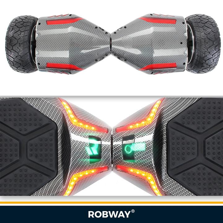 Actual product image Robway Hoverboard X2 E-Balance Board Scooter Electric Scooter Smart Self Balance (Woodland Camo